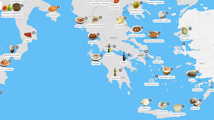 TasteAtlas: Ο Πρώτος Παγκόσμιος Χάρτης Των Τοπικών Πιάτων