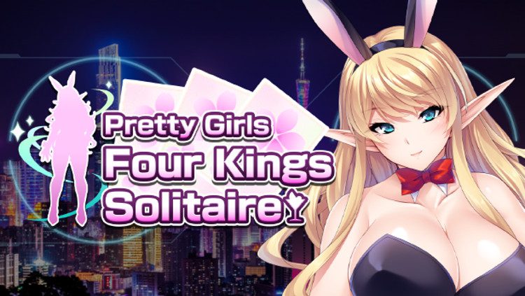 Pretty Girls Four Kings Solitaire