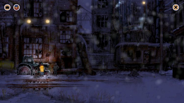 Alexey's Winter: Night Adventure screenshot